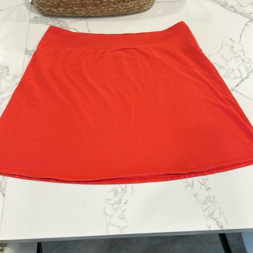 Patagonia Seabrook‎ Jersey Knit Pull On Knee Length Skirt. Size XL